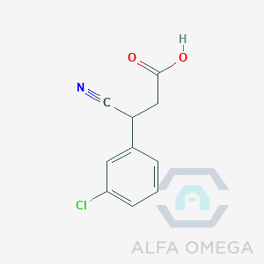3-(3-chlorophenyl)-3-cyanopropanoic acid/Baclofen Impurity