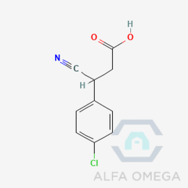 3-(4-Chlorophenyl)-3-
cyanopropanoic acid/Baclofen Impurities
