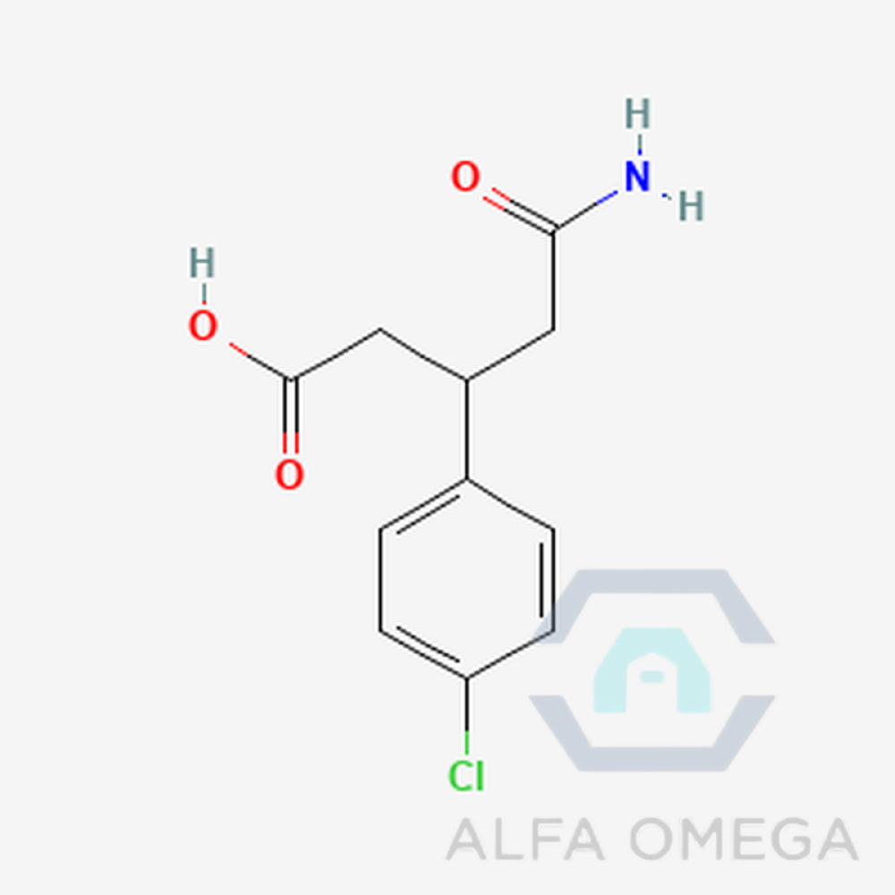 Baclofen Impurities/3-(4- chlorophenyl) glutaric acid
monoamide(EP impurity B)