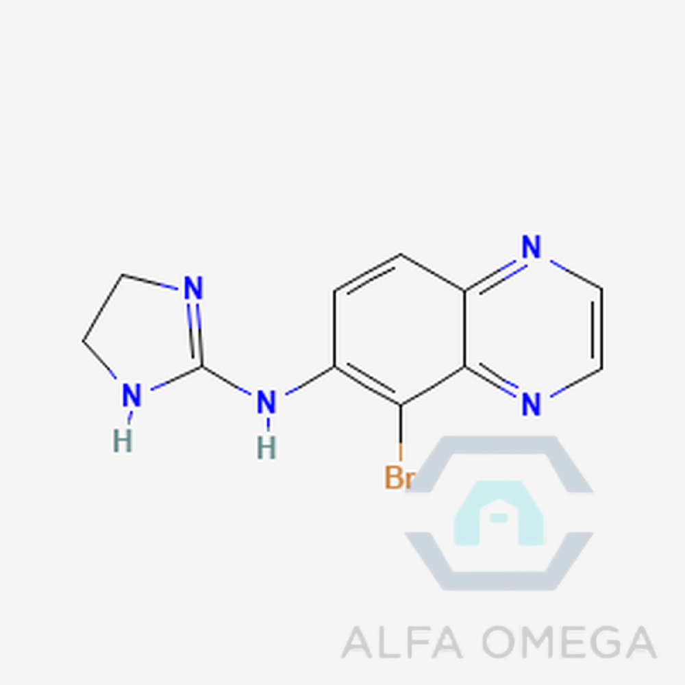 5-Bromo-N-(4,5-dihydro-1H-
imidazol-2-yl)-6-quinoxalinamine