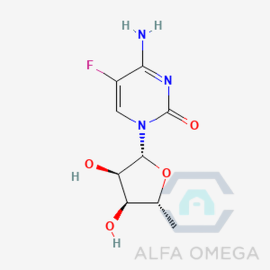Capecitabine EP Impurity A (5'- Deoxy-5-fluorocytidine)