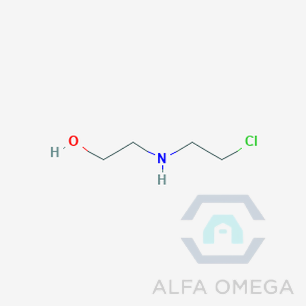 2-((2-Chloroethyl)Amino)Ethan-1-ol