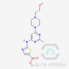 2-((6-(4-(2-hydroxyethyl)piperazin-1-
yl)-2-methylpyrimidin-4- yl)amino)thiazole-5-carboxylic acid