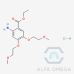 Erlotinib ETX1(i) Impurity/ Ethyl 2-amino-4,5-bis(2- methoxyethoxy)benzoate hydrochloride