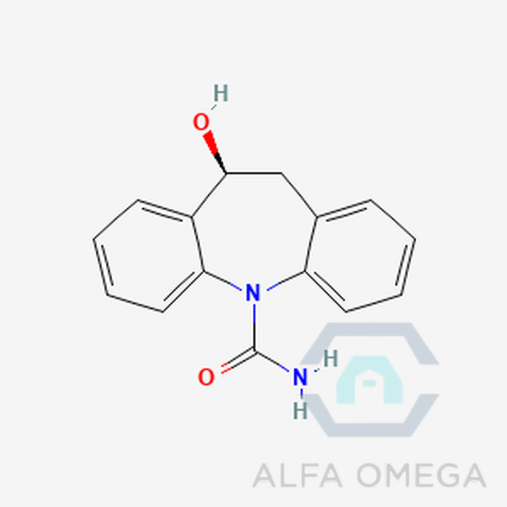 (S)-10-hydroxy-10,11-dihydro-5H-
dibenzo[b,f]azepine-5-carboxamide Carbamazepine Impurity 9