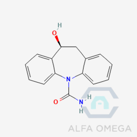(S)-10-hydroxy-10,11-dihydro-5H-
dibenzo[b,f]azepine-5-carboxamide Carbamazepine Impurity 9