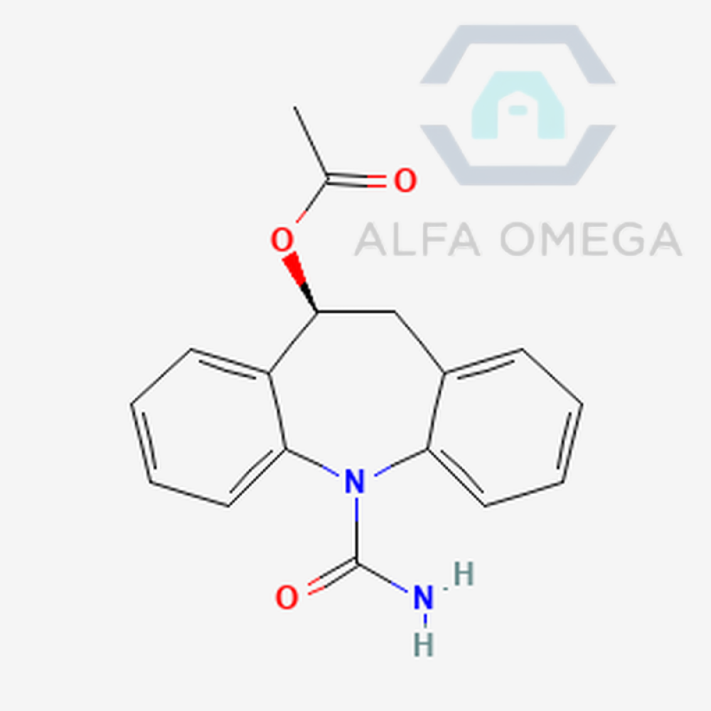 (S)-5-carbamoyl-10,11-dihydro-5H- dibenzo[b,f]azepin-10-yl acetate