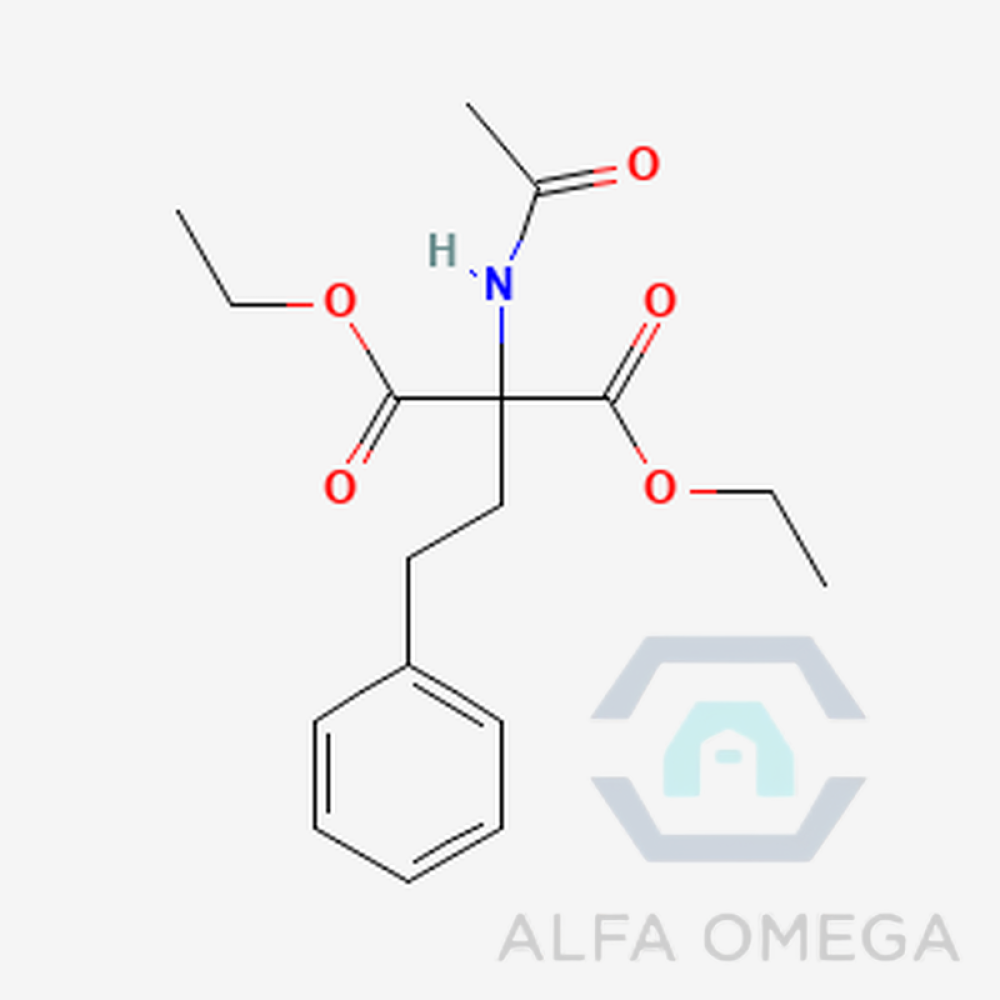 diethyl 2-acetamido-2-(2-
phenylethyl)propanedioate