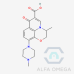 3-methyl-10-(4-methylpiperazin-1-yl)-7-oxo-2,3-
dihydro-7H-[1,4]oxazino[2,3,4-ij]quinoline-6- carboxylic acid