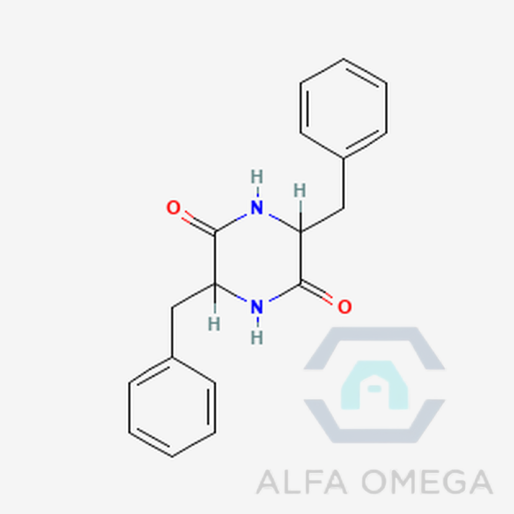 3,6-dibenzylpiperazine-2,5-dio