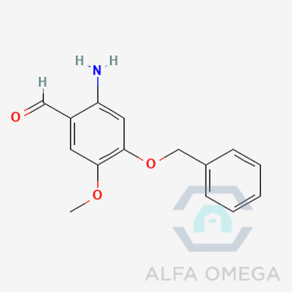 2-amino-5-methoxy-4-
(phenylmethoxy)benzaldehyde