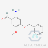 2-amino-5-methoxy-4-
(phenylmethoxy)benzaldehyde