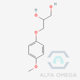 3-(4-methoxyphenoxy)propane-1,2- diol
(RNZL-14 Impurity)