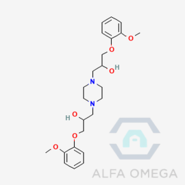 1-{4-[2-hydroxy-3-(2-methoxy phenoxy)-propyl]-piperazin-1-yl}-3- (2-methoxy phenoxy)-propan-2-ol (RNZL-25 IMP)/ Ranolazine
Impurity-8