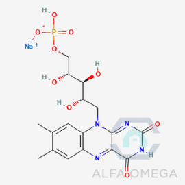 Riboflavin Phosphate Sodium Salt
(~70%)
