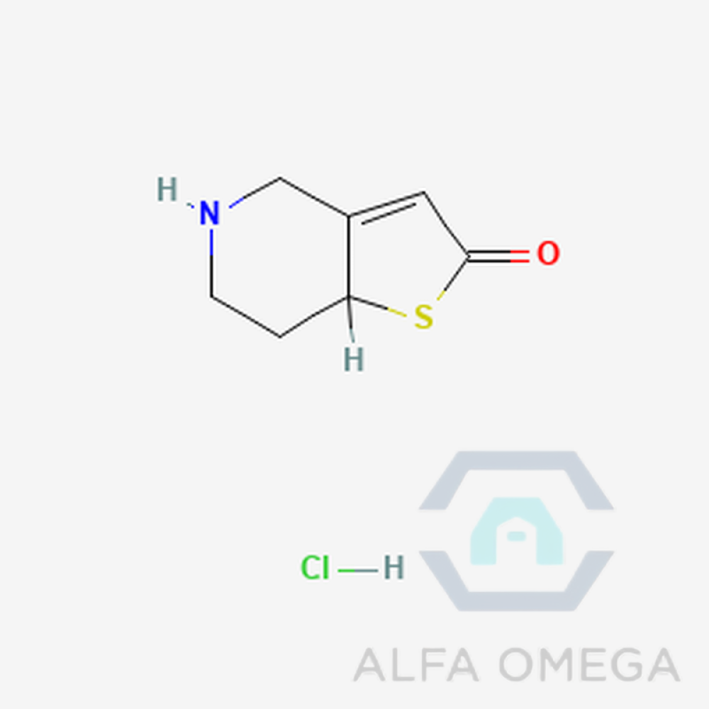 5,6,7,7a-Tetrahydro-thieno[3,2- c]pyridin-2(4H)-one Hydrochloride Prasugrel Impurity 7 / Prasugrel
Intermediate I/Impurity E