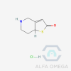 5,6,7,7a-Tetrahydro-thieno[3,2- c]pyridin-2(4H)-one Hydrochloride Prasugrel Impurity 7 / Prasugrel
Intermediate I/Impurity E