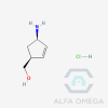 (1S,4R)-(-AMINOCYCLOPENT-2- ENYL) METHANOL.HCL