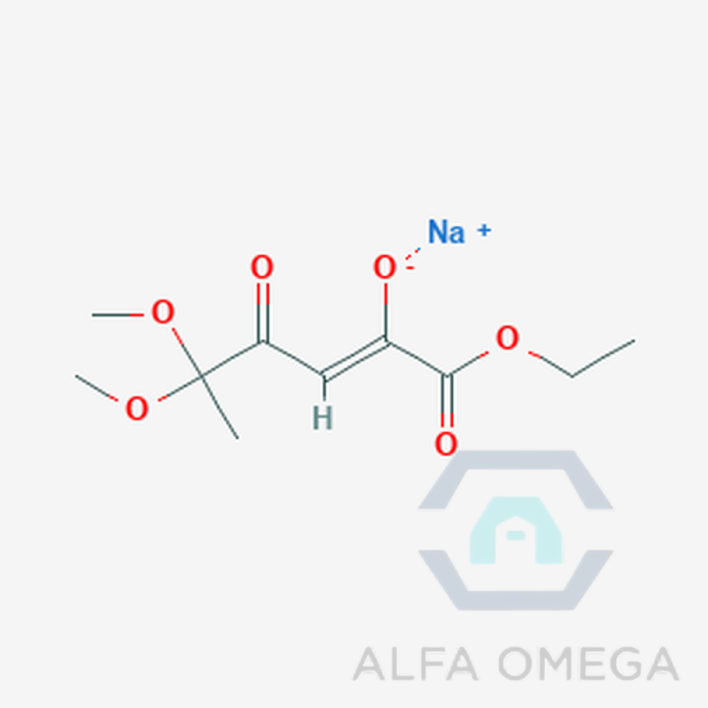 (Z)-ethyl 2-hydroxy-5, 5-dimethoxy-4 oxohex-2-enoate.