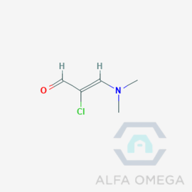 2-chloro-3-(dimethylamino) prop-2-
enal.