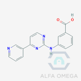 3-((4-(pyridin-3-yl)pyrimidin-2-
yl)amino)benzoic acid