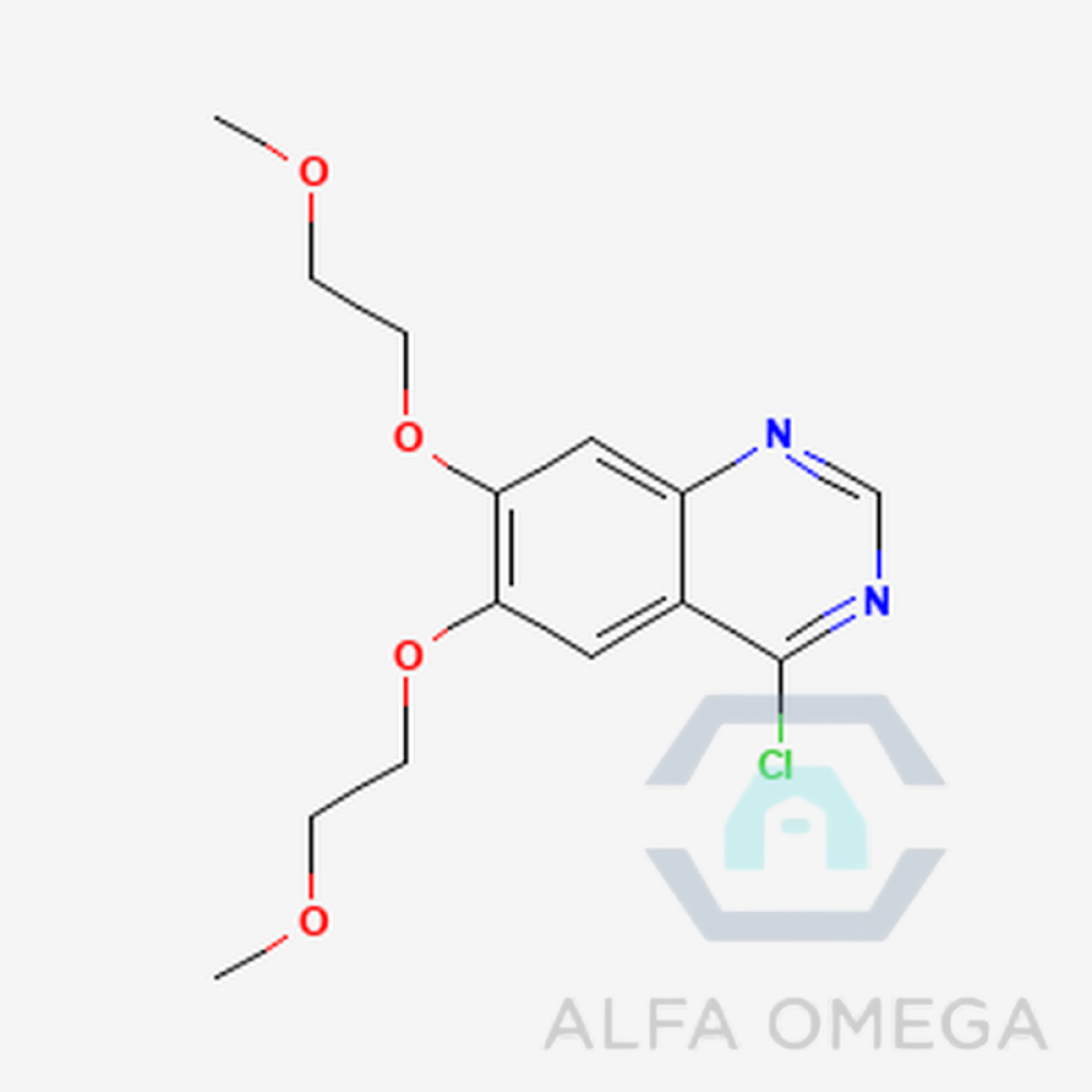 4-Chloro 6,7-bis(2-methoxyethoxy)- quinazoline
Erlotinib Chloro Impurity