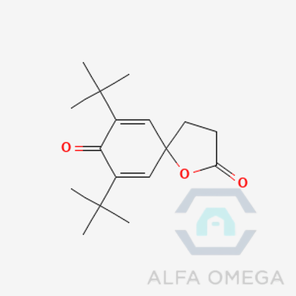 7,9-di-tert-butyl-1-oxaspiro[4.5]deca- 6,9-diene-2,8-dione