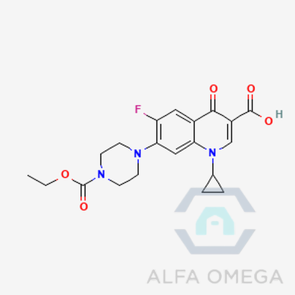 N-Ethoxycarbonyl ciprofloxacin