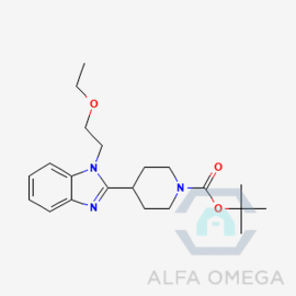 Bilastine N-Boc 1-(2-Ethyoxyethyl)-2-(4-piperidinyl)-1H-benzimid
