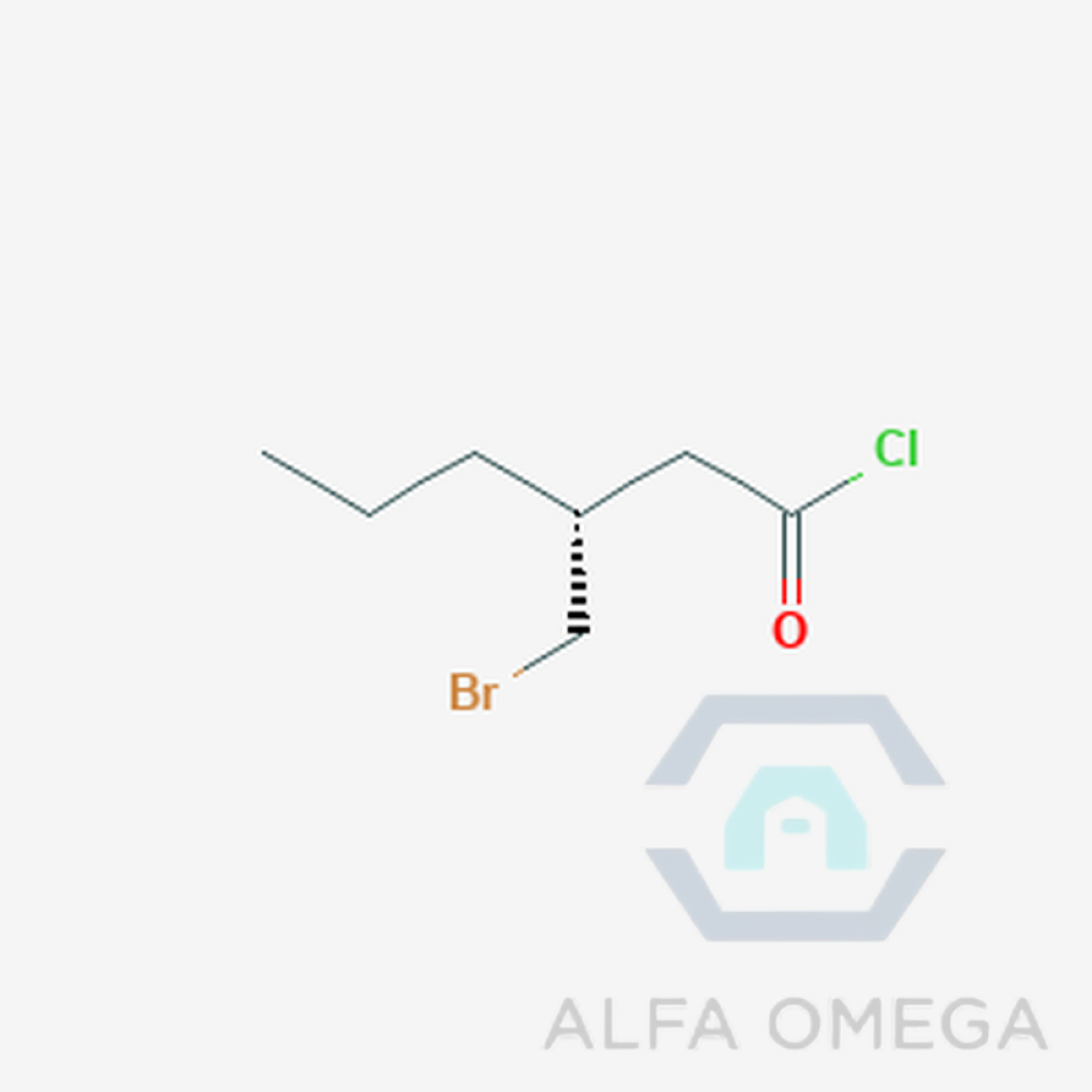 Brivaracetam (R)-3-(Bromomethyl)hexanoyl Chloride (Stage-2)