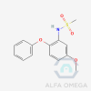 Iguratimod N-(5-Methoxy-2-phenoxyphenyl)methanesulfonamide I
